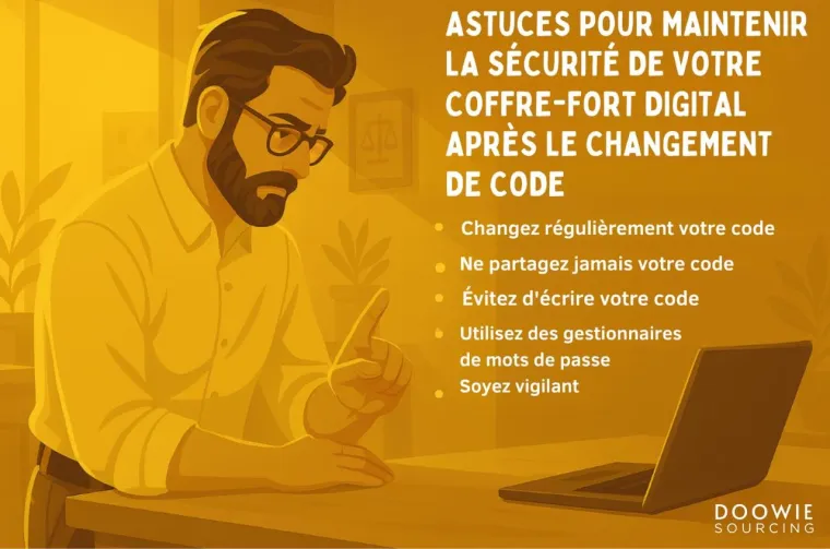 Comment changer le code d’un coffre-fort digital Guide complet - 3