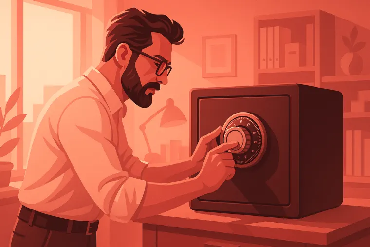 Comment changer le code d’un coffre-fort mécanique - 1