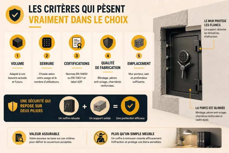 Coffre-fort à emmurer _ bien le choisir sans se tromper 2