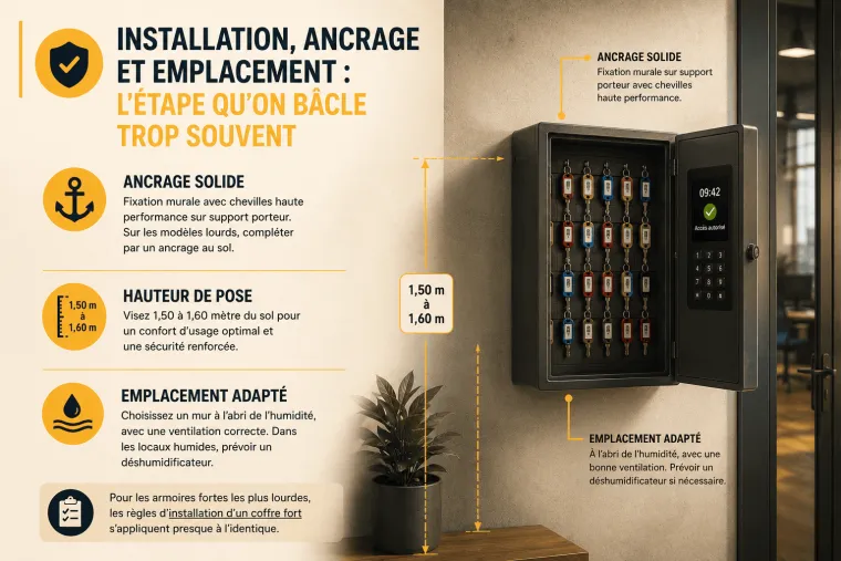 Comment choisir une armoire de gestion des clés adaptée 1