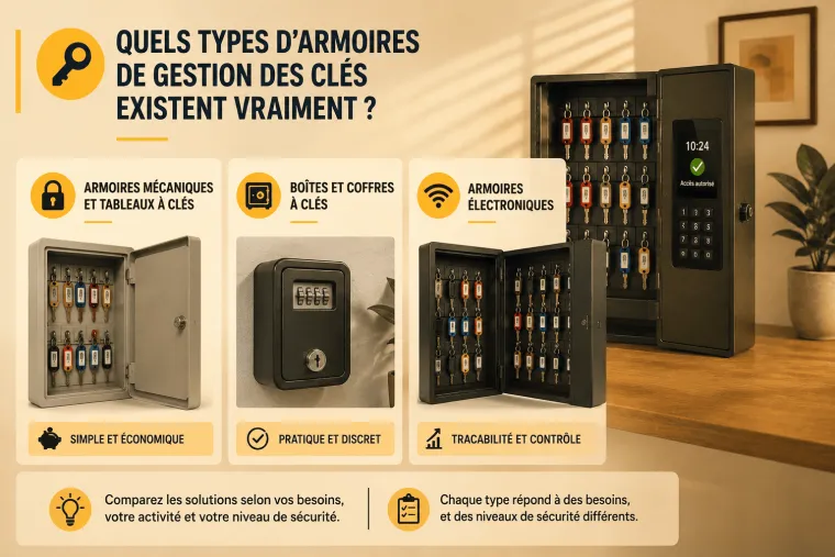 Comment choisir une armoire de gestion des clés adaptée 2