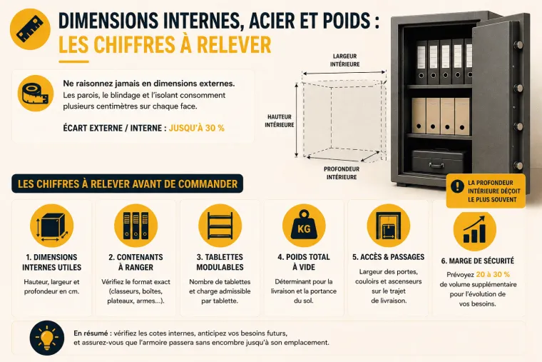 Comment choisir une armoire forte sécurisée en 6 critères