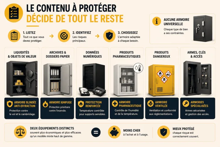 Comment choisir une armoire forte sécurisée en 6 critères 2
