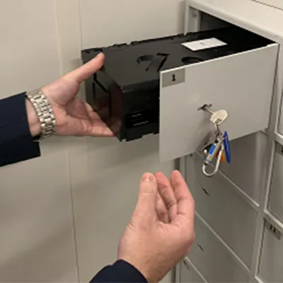Casiers pour fonds de caisse