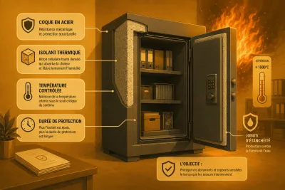 Comment choisir une armoire forte ignifuge