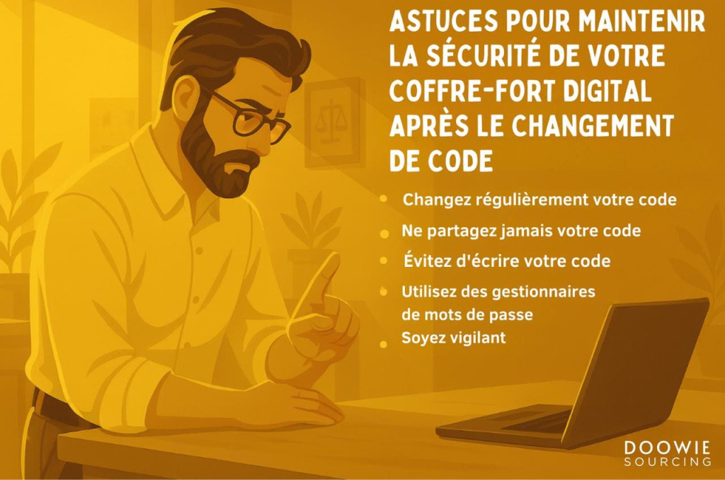 astuces pour maintenir la sécurité de votre coffre-fort