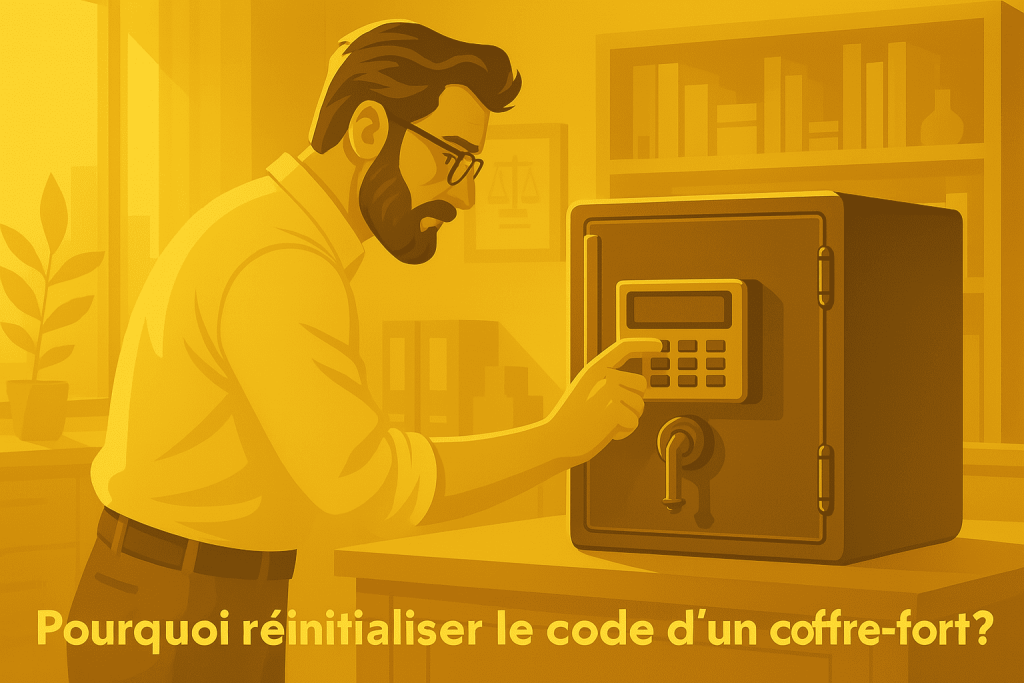pourquoi réinitialiser le code d'un coffre-fort ?